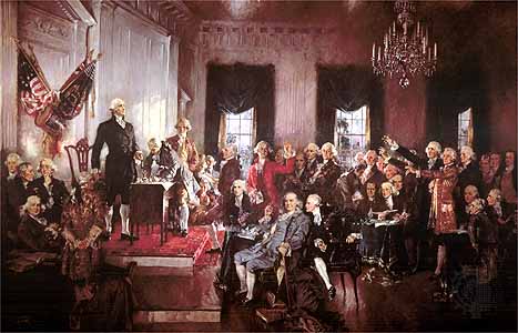 Picture of US Constitution Convention